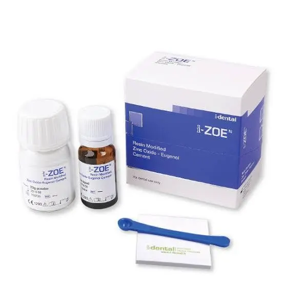 -Dental i-ZOE Resin Modified Zinc Oxide-Eugenol Cement (20g & 6ml)