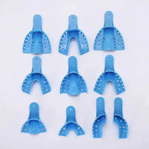 Dental Impression Trays Kit Plastic 