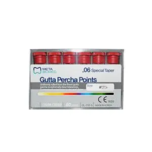 Gutta percha meta 25 taper 6