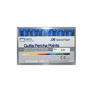 Gutta percha meta 30 taper 6