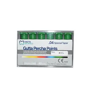 Gutta percha meta 35 taper 4