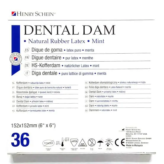 Henry Rubber Dam Sheet 